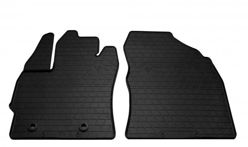 Килимки гумові Stingray для Toyota Verso R20 2009-2018 design 2016 with plastic clips TL 2 шт. (1022492)