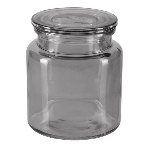 Емкость для аксессуаров Spirella YOKO стекло Серый (10.20057)