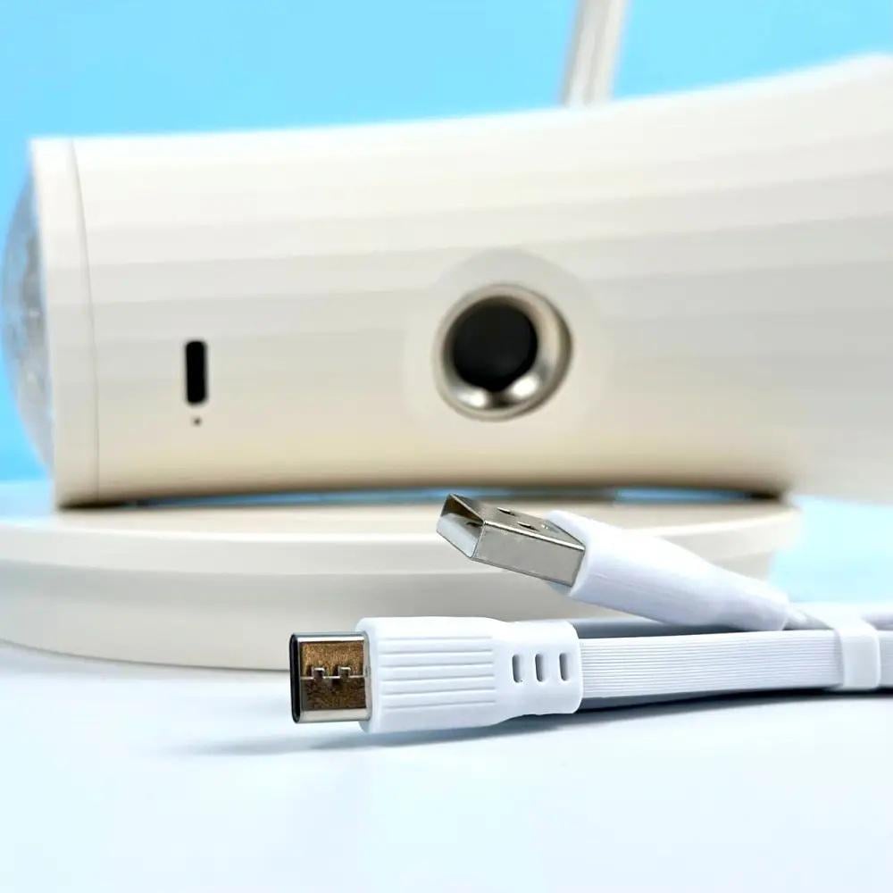 Лампа настольная LED D09 с аккумулятором проекцией и беспроводной зарядкой Белый (627491) - фото 7 Лампа настольная LED D09 с аккумулятором проекцией и беспроводной зарядкой Белый (627491) - фото 7