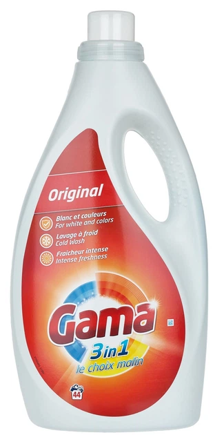 Гель для стирки Gama Универсал 1980 мл 44 пр.