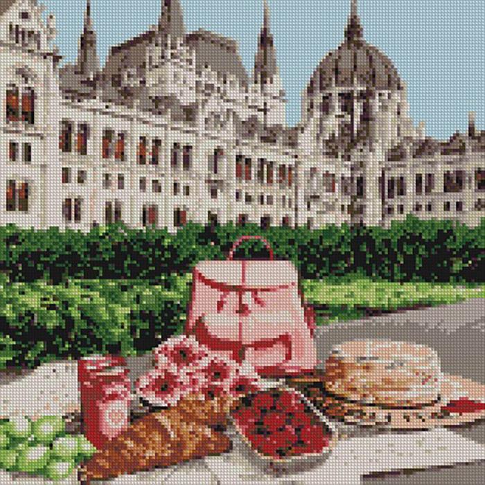 Алмазная мозаика Идейка Венгерские каникулы 40x40 см (AM6083)