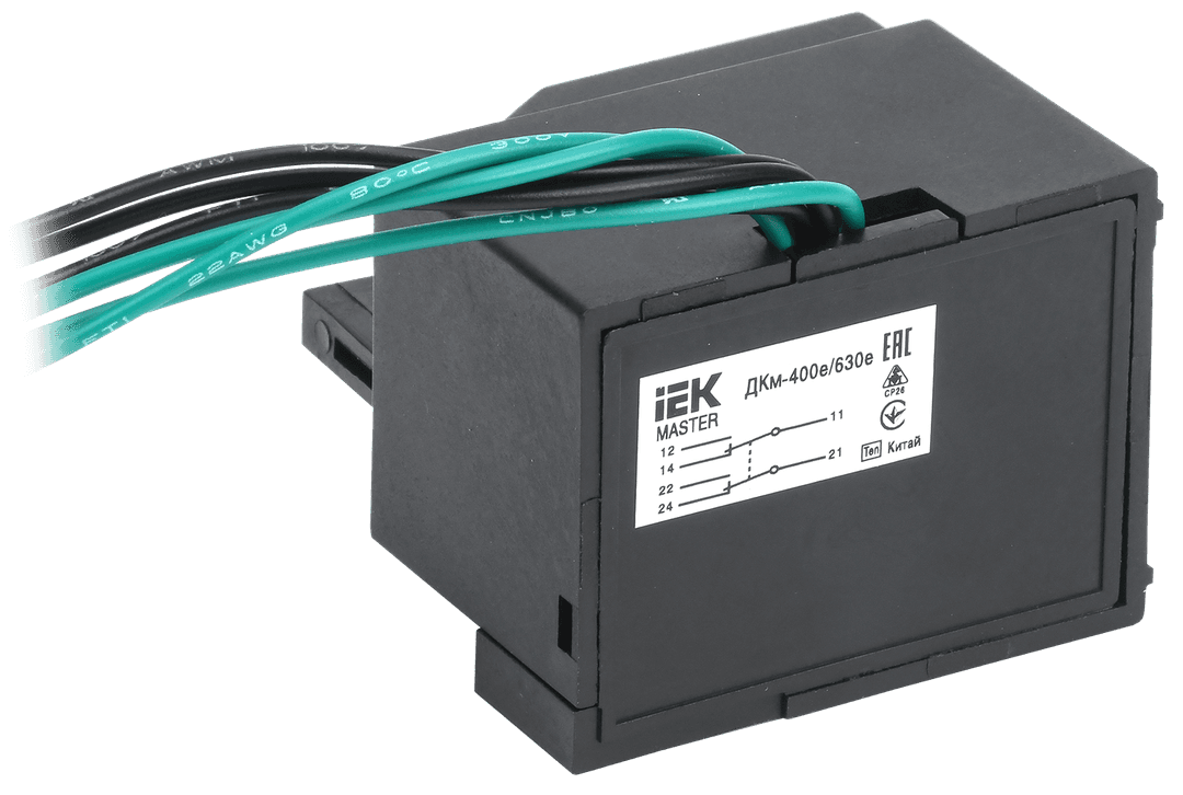 Контакт додатковий УЕК ДКм-400е/630е ДКм-39 1,5A AC 230V (SVA41D-DK-1-02)