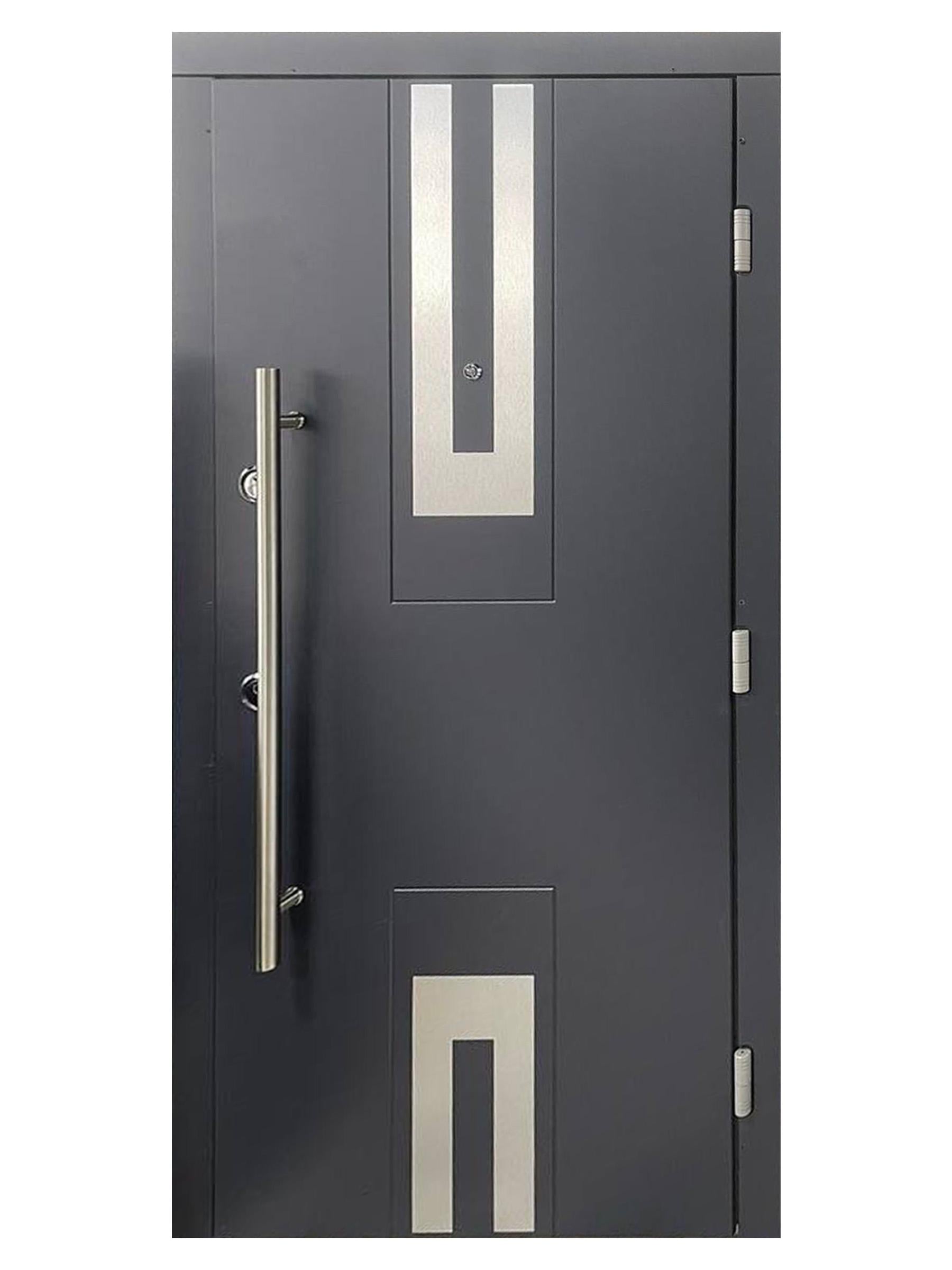 Двері вхідні Максимум HT21 2050х960 см Антрацит (390438)