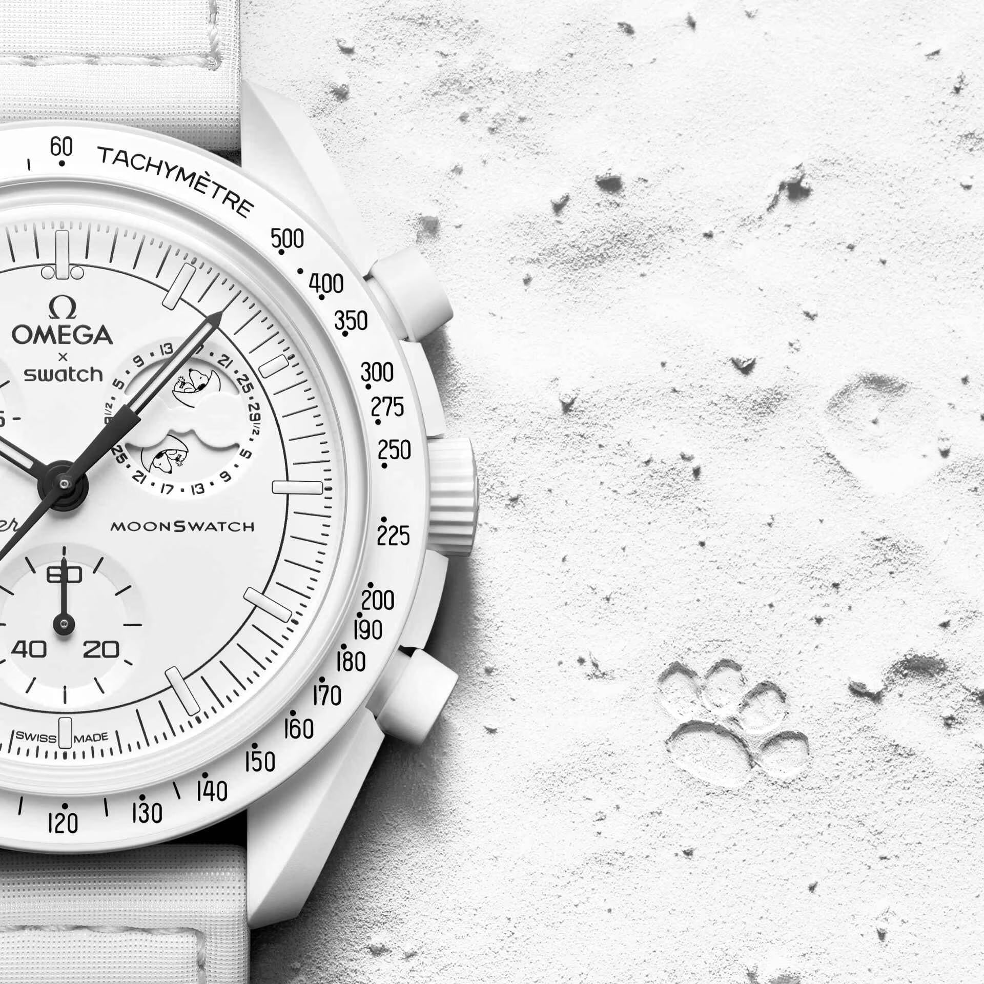 ᐉ Наручные часы Swatch x Omega Bioceramic MoonSwatch Mission to
