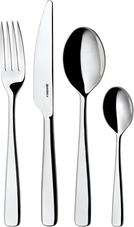 Набор столовых приборов Guzzini Cutlery 24 предмета на 6 персон Стальной (173-135-29780063)