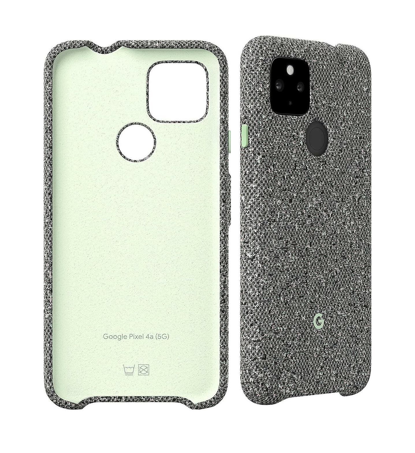 Противоударный чехол Official Fabric Case GA02064 для Google Pixel 4a 5G (6.2") Static Gray - фото 3