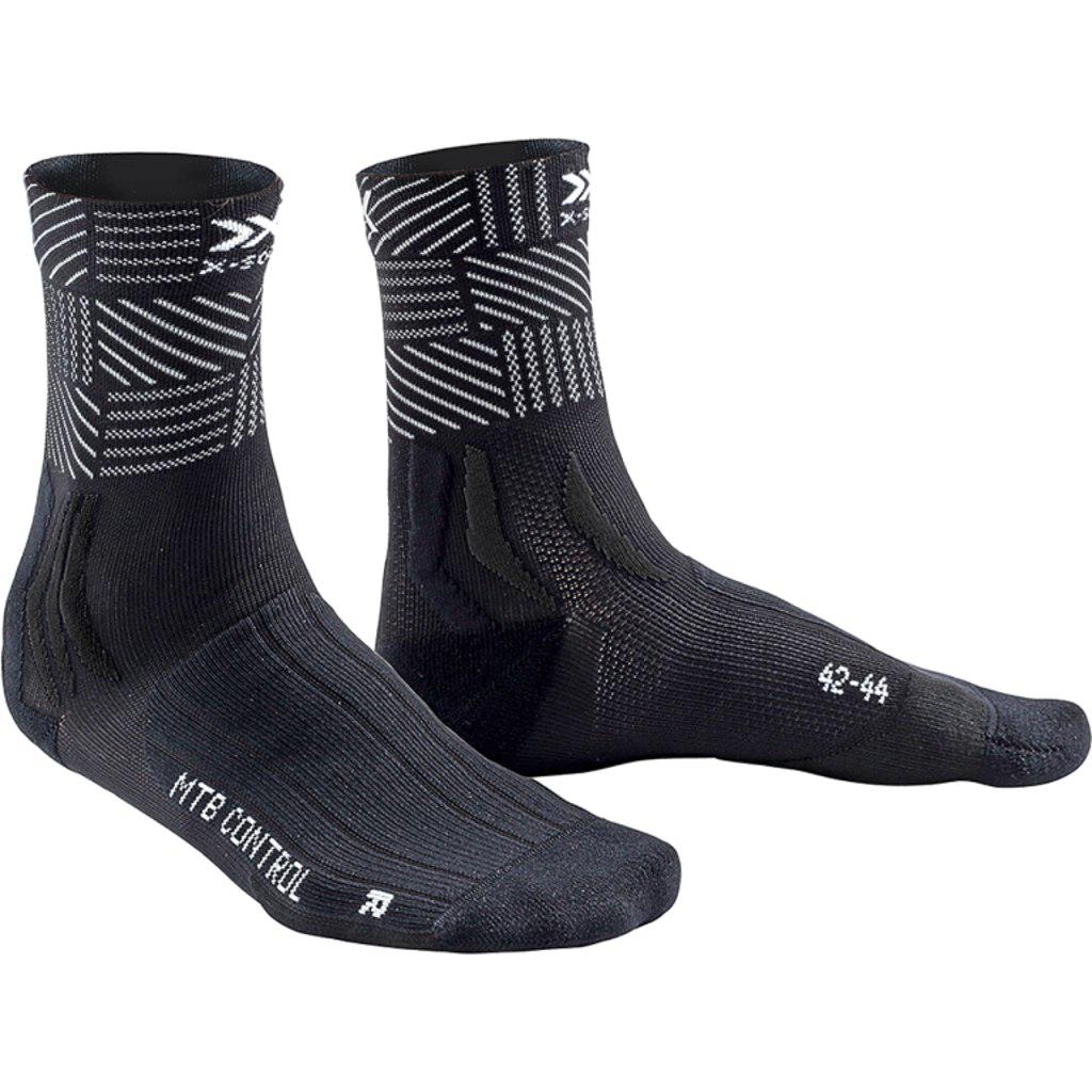 Велоноски X-SOCKS MTB Control 4.0 XS-BS02S19U-B008 p. 45/47 Opal Black/Multi