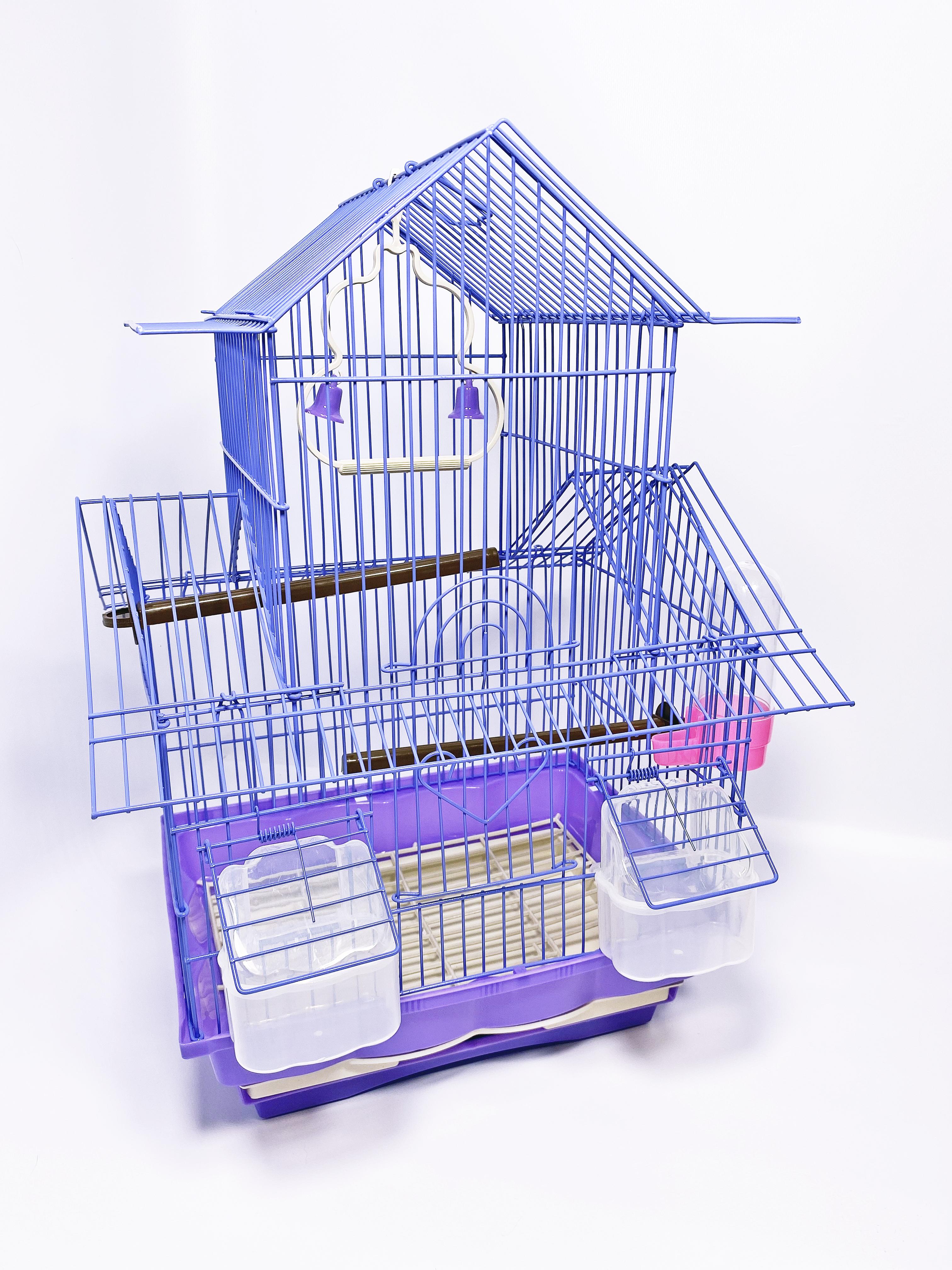 Клітина для птахів ZoomaxA201 30x23x48 см Фіолетовий (26919827) - фото 1 Клітина для птахів ZoomaxA201 30x23x48 см Фіолетовий (26919827) - фото 1