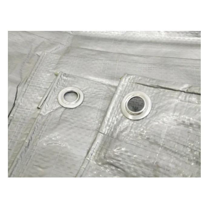 Тент поліпропіленовий Vaplant супер щільний з у/ф захистом 180 г/кв.м 10х12 м Сіро-синій - фото 4