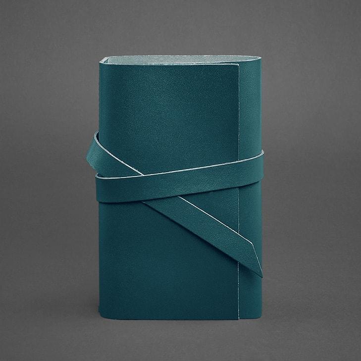 Блокнот шкіряний Софт-бук 1.0 Краст Зелений (A-026918) - фото 5