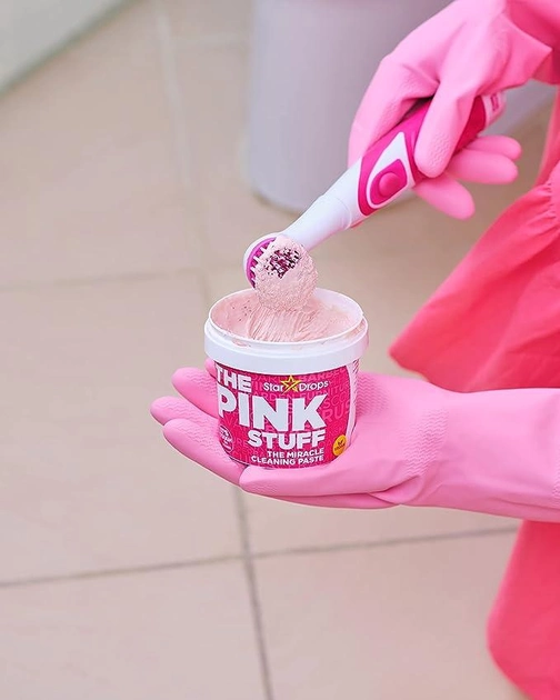 Набір для чищення The Pink Stuff Miracle Scrubber Kit електричний скруббер /4 насадки (2134650797) - фото 5 Набір для чищення The Pink Stuff Miracle Scrubber Kit електричний скруббер /4 насадки (2134650797) - фото 5