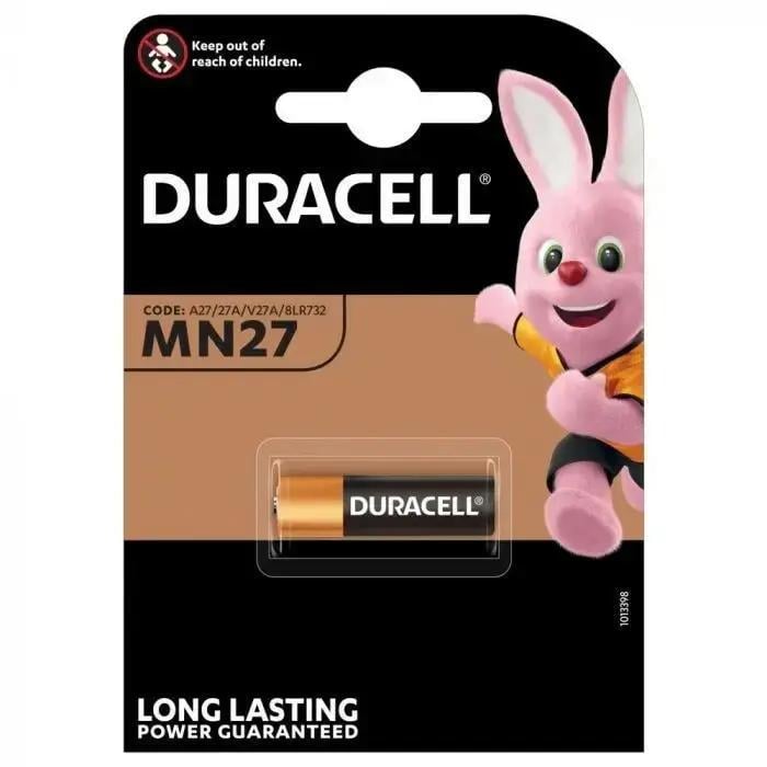 Батарейка алкалінова DURACELL A27 MN27 (5000394023352-E3)
