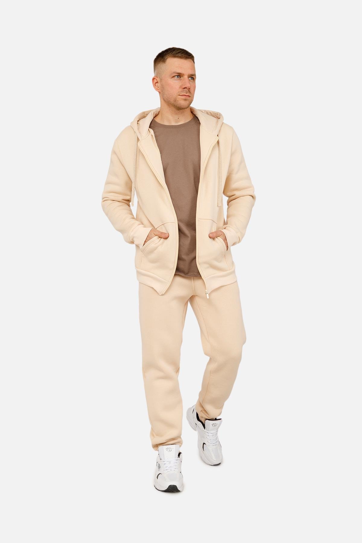 Толстовка мужская ЦБ-00254628 р. 54 Молочный (SKT001005000)