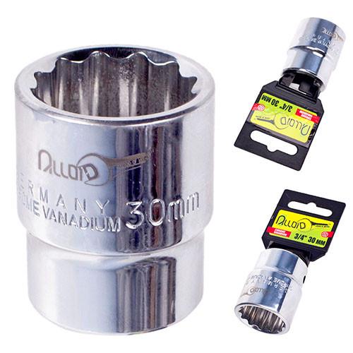 Головка торцевая Alloid 3/4" 12 граннная 22 мм (2278475729) - фото 4 Головка торцевая Alloid 3/4" 12 граннная 22 мм (2278475729) - фото 4