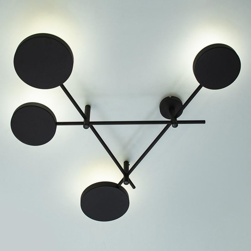 Светильник настенно-потолочный DS-18010 30W Черный