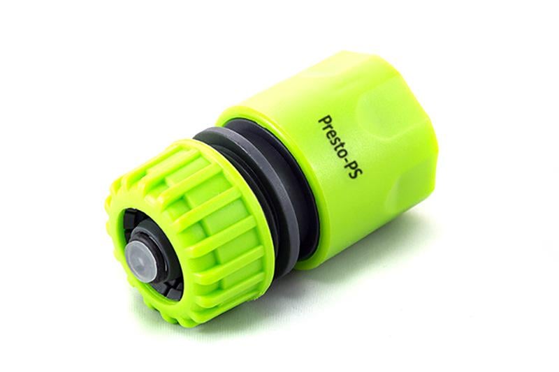 Коннектор Presto-PS для шланга 1/2-5/8" с аквастопом (5810G)