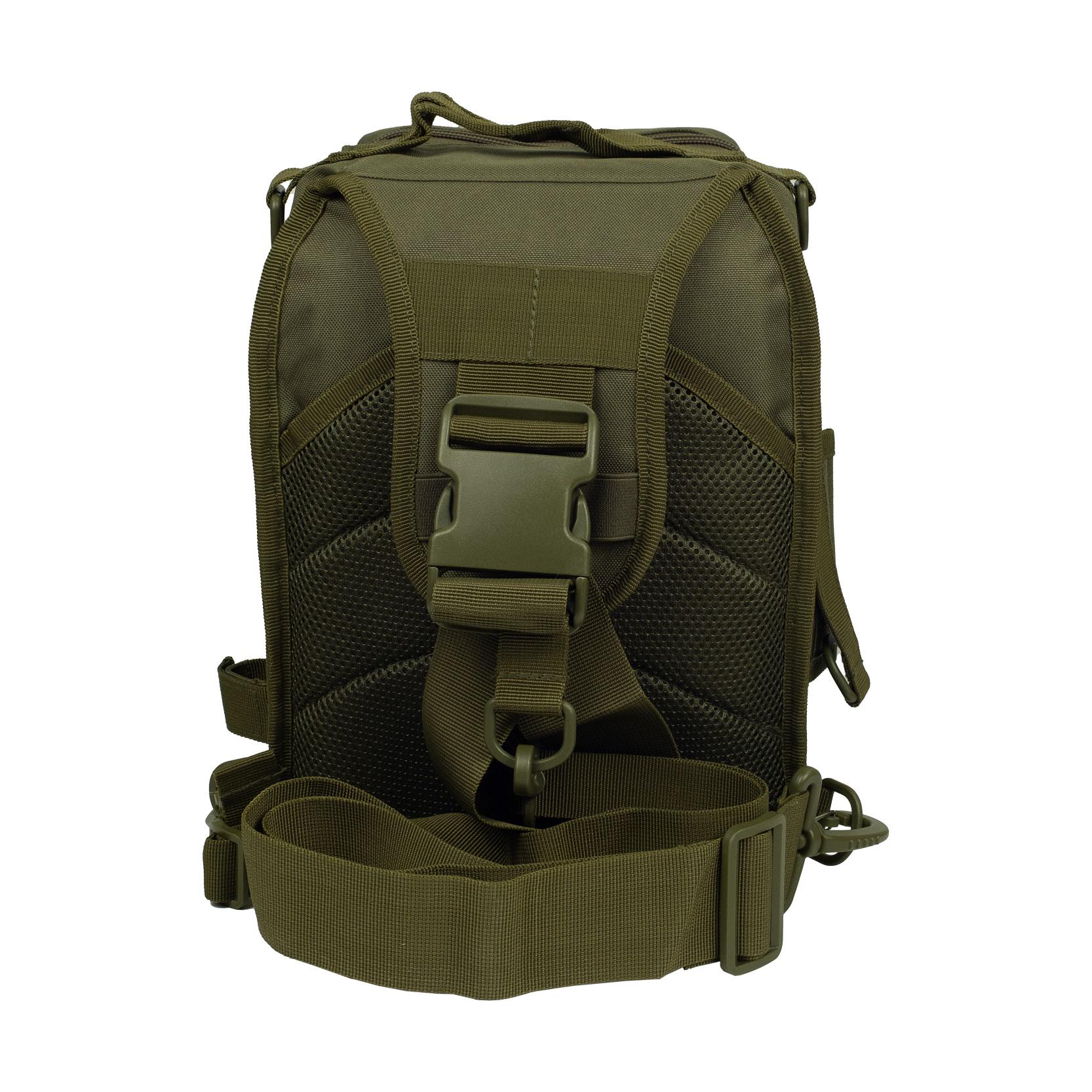 Сумка через плече Tribe Sling Pack 6,5 л Оливковий (T-IE-0003-olive) - фото 14