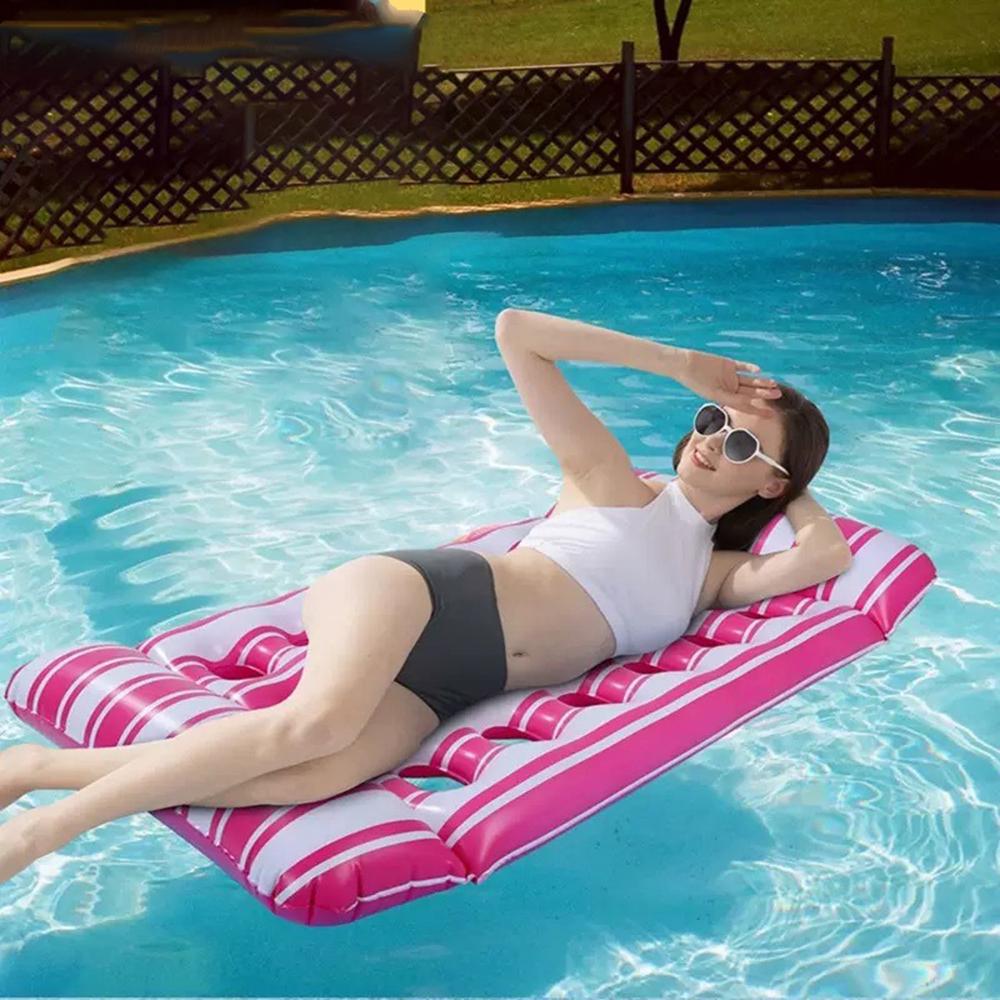 Матрас для плавания надувной 72x130 см Розовый - фото 4 Матрас для плавания надувной 72x130 см Розовый - фото 4