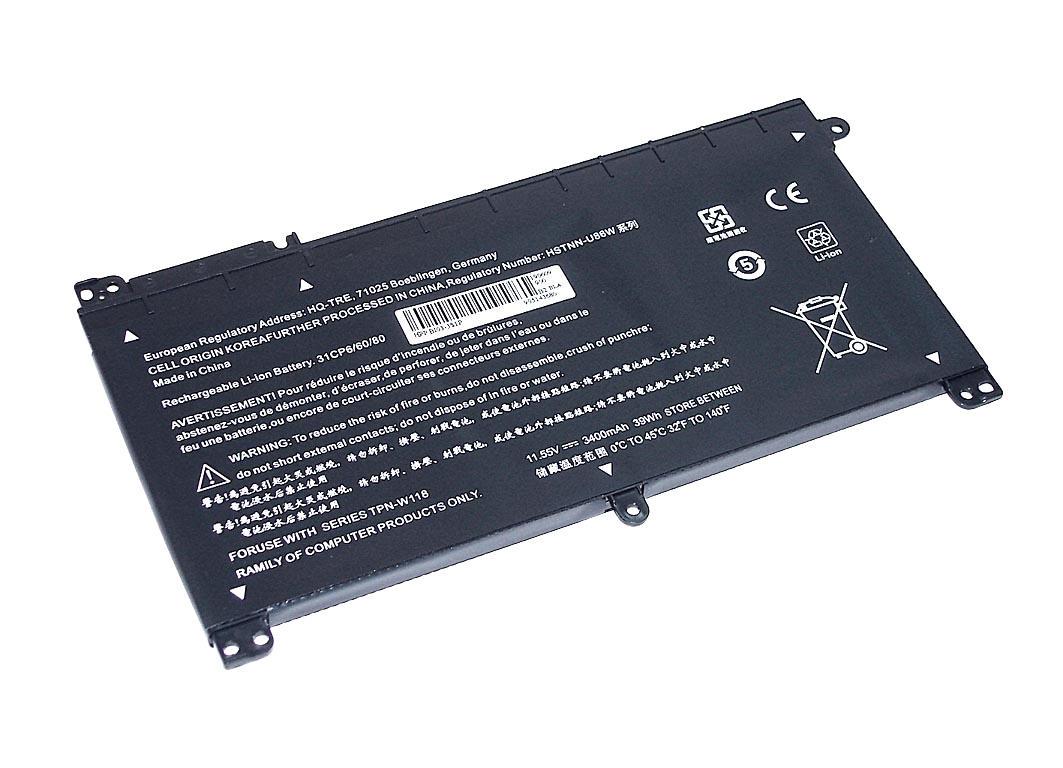Аккумулятор для ноутбука HP BI03-3S1P 11,55 V 3400 mAh