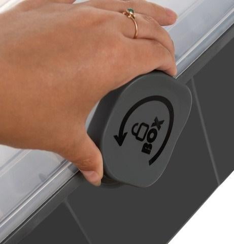 Аптечка-органайзер трехярусная для хранения медикаментов Серый/Прозрачный - фото 7 Аптечка-органайзер трехярусная для хранения медикаментов Серый/Прозрачный - фото 7