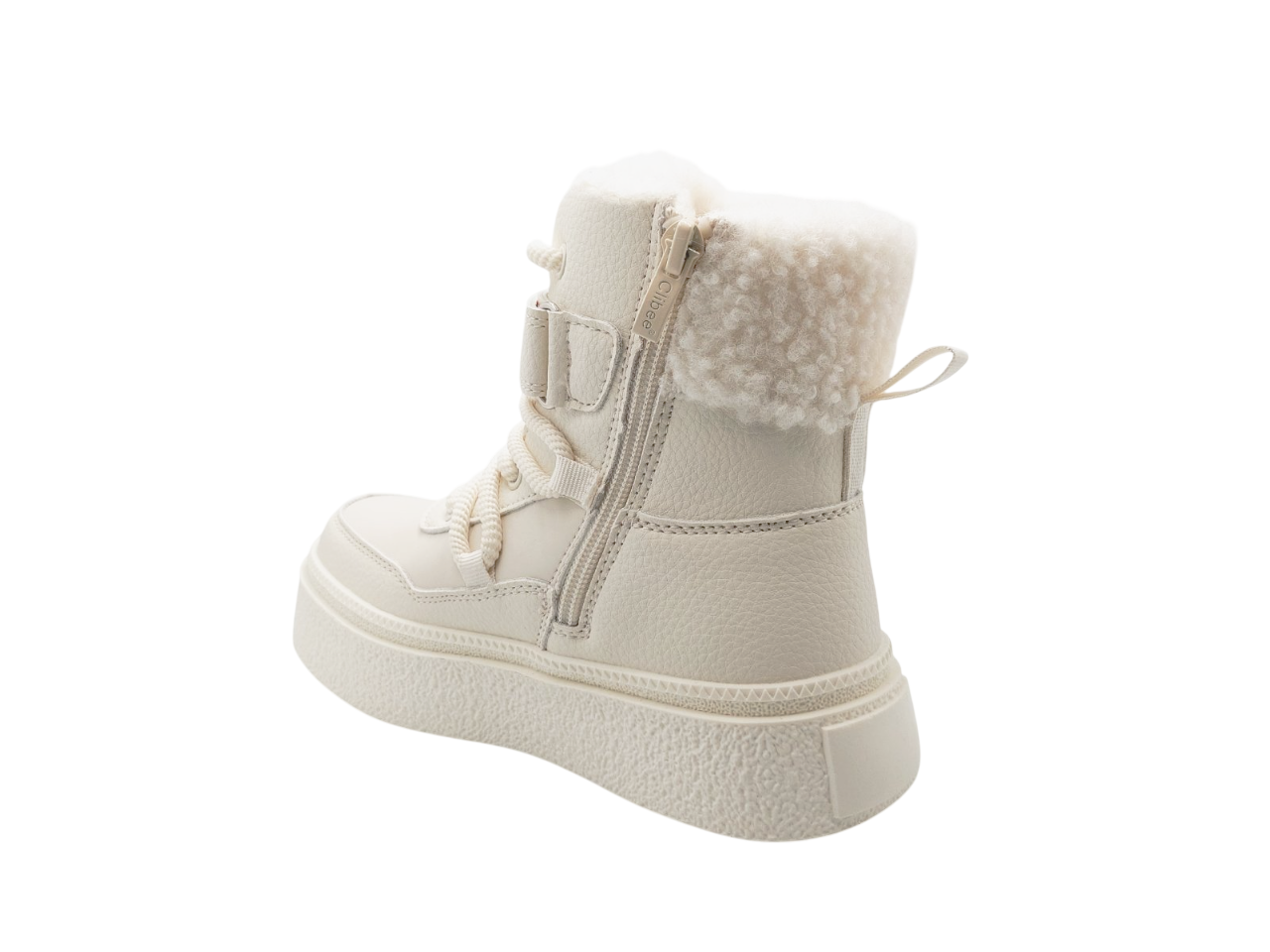 Черевики зимові для дівчаток Clibee HC6012012/32 р. 32 Молочний - фото 4 Черевики зимові для дівчаток Clibee HC6012012/32 р. 32 Молочний - фото 4