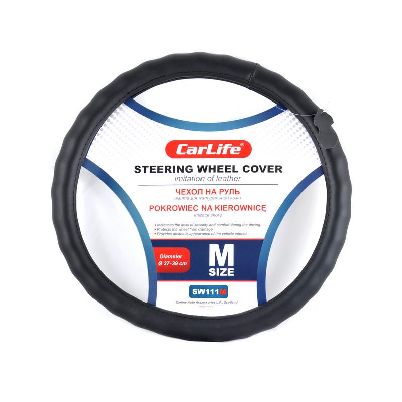 Чехол на руль Carlife 37 M 39 см Black (1843) Чехол на руль Carlife 37 M 39 см Black (1843)