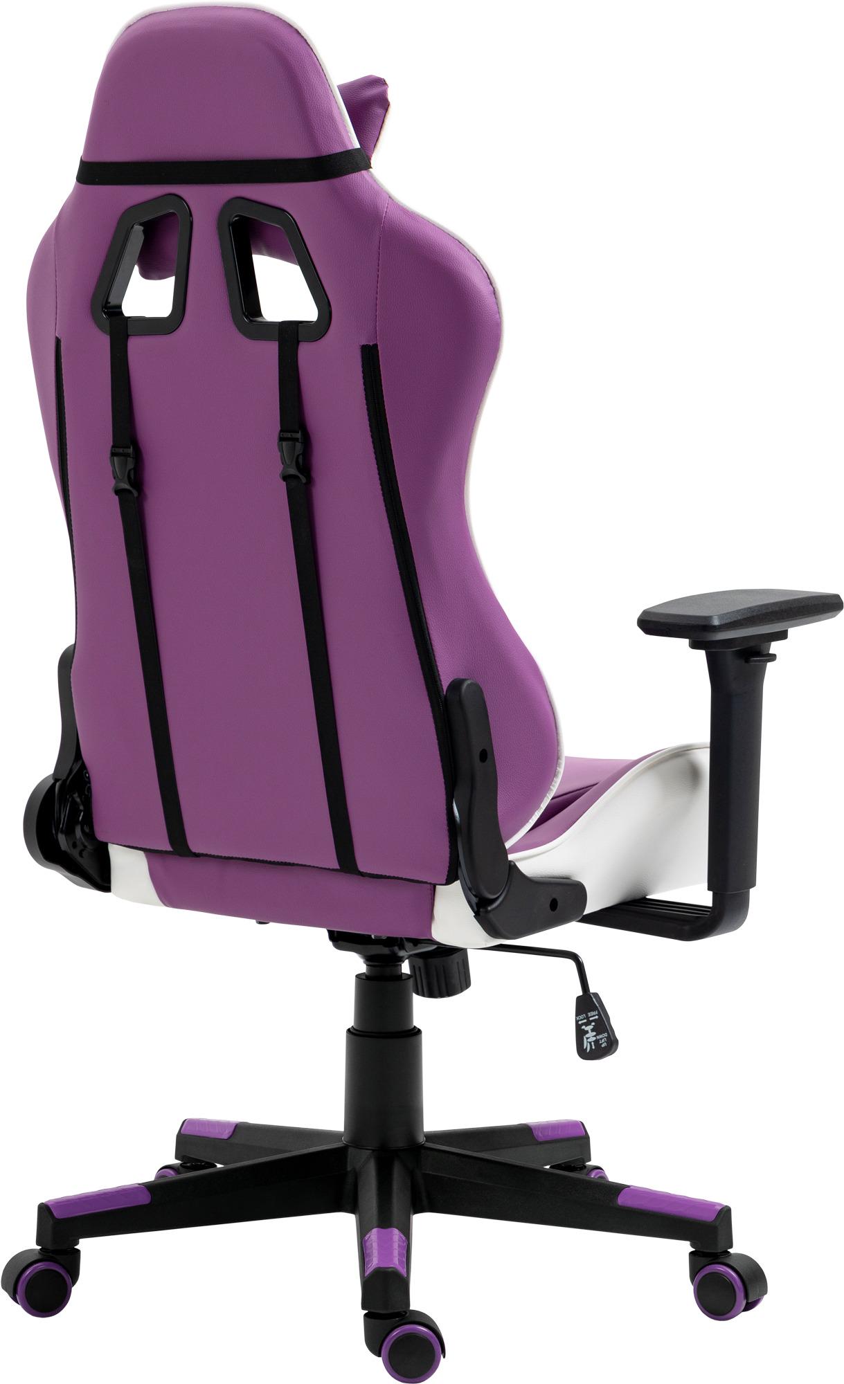 Детское кресло для письменного стола GT Racer X-5934-B Kids White/Violet - фото 6