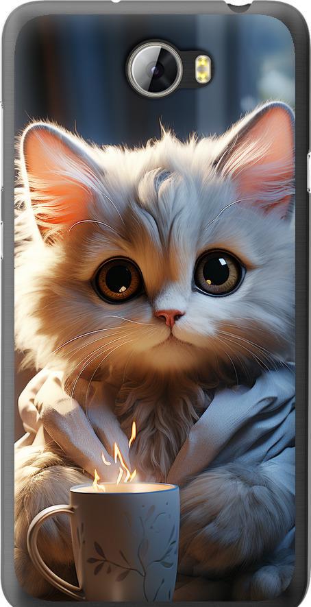 Чехол на Huawei Y5 II White cat (5646u-496-42517)