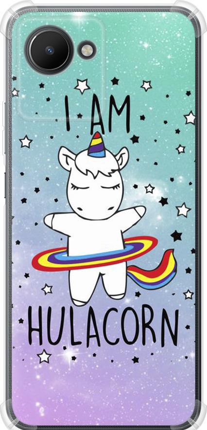 Чехол на Realme C30 I'm hulacorn (3976sp-2700-42517)