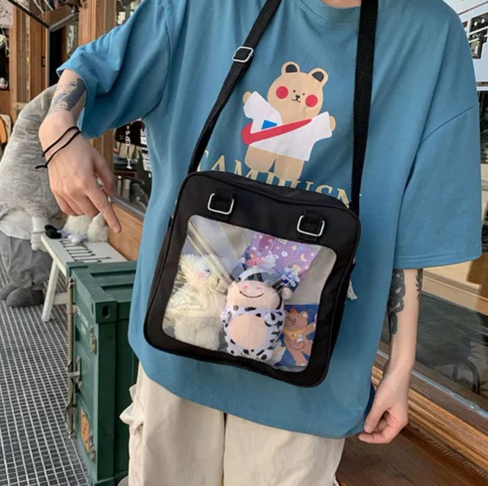 Сумка з екраном для іграшок та картинок Чорний (2602941454) - фото 6 Сумка з екраном для іграшок та картинок Чорний (2602941454) - фото 6