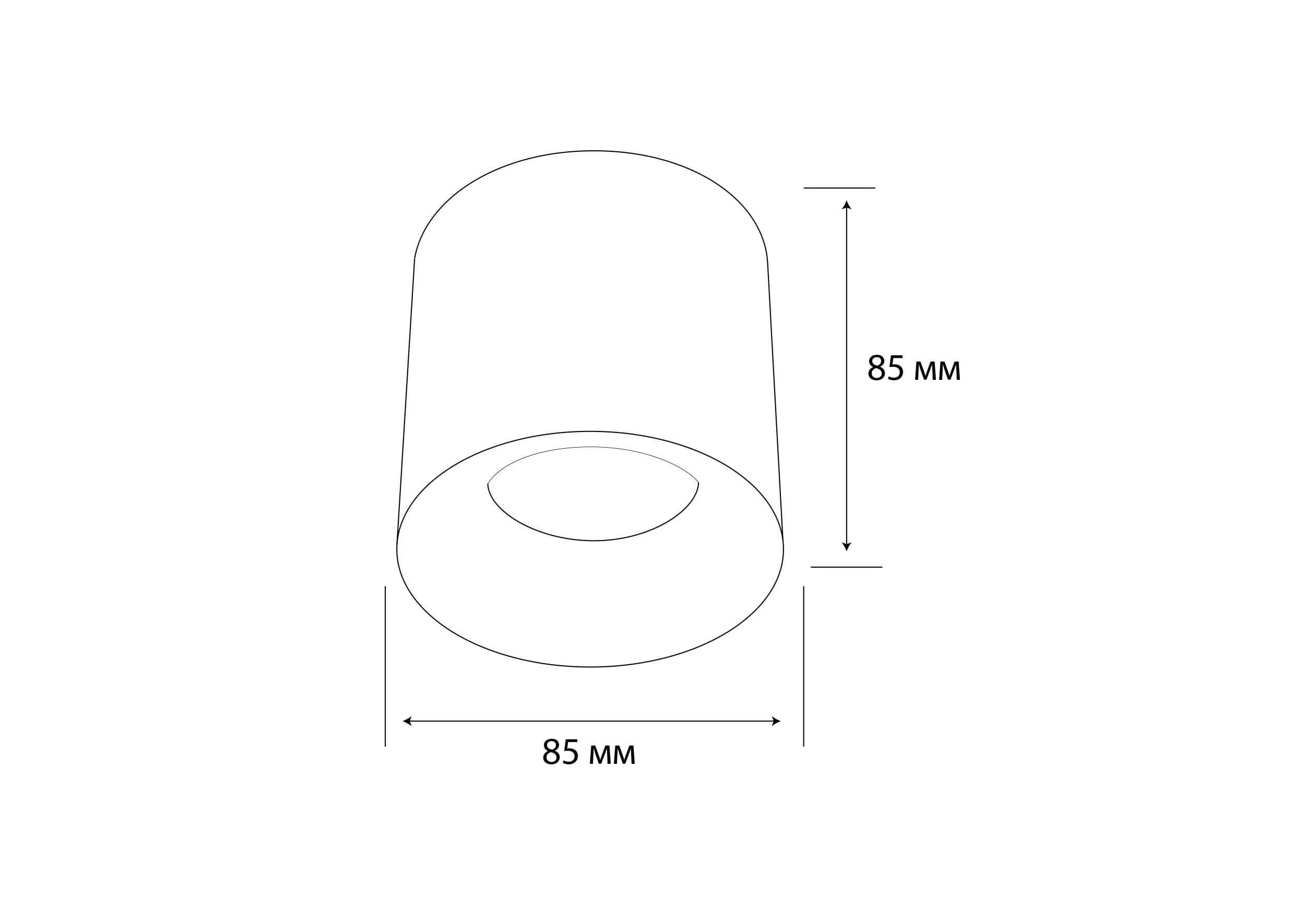 Точковий світильник MJ-Light JACK BK 12010 (9421004) - фото 2