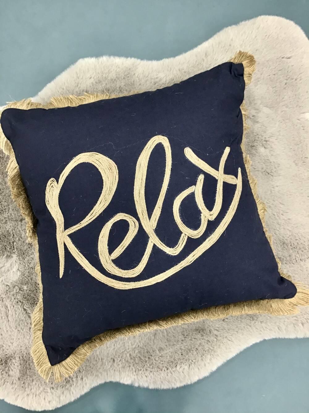 Подушка декоративная Maestro 45x45 см Синий (000079338)