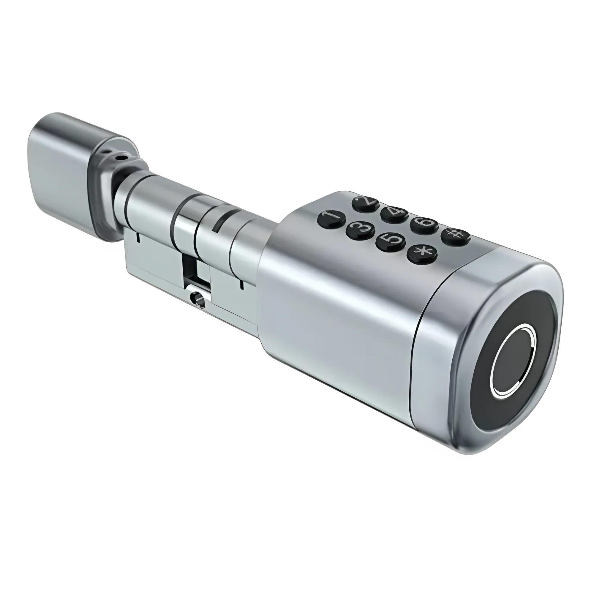 Замок биометрический автономный SEVEN LOCK SL-7774BF Bluetooth Серый (99-00019635)