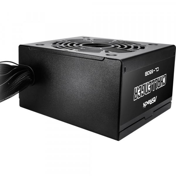 Блок живлення ASRock Challenger CL-650B 650W ATX 80+ Bronze Retail (28745721) - фото 2