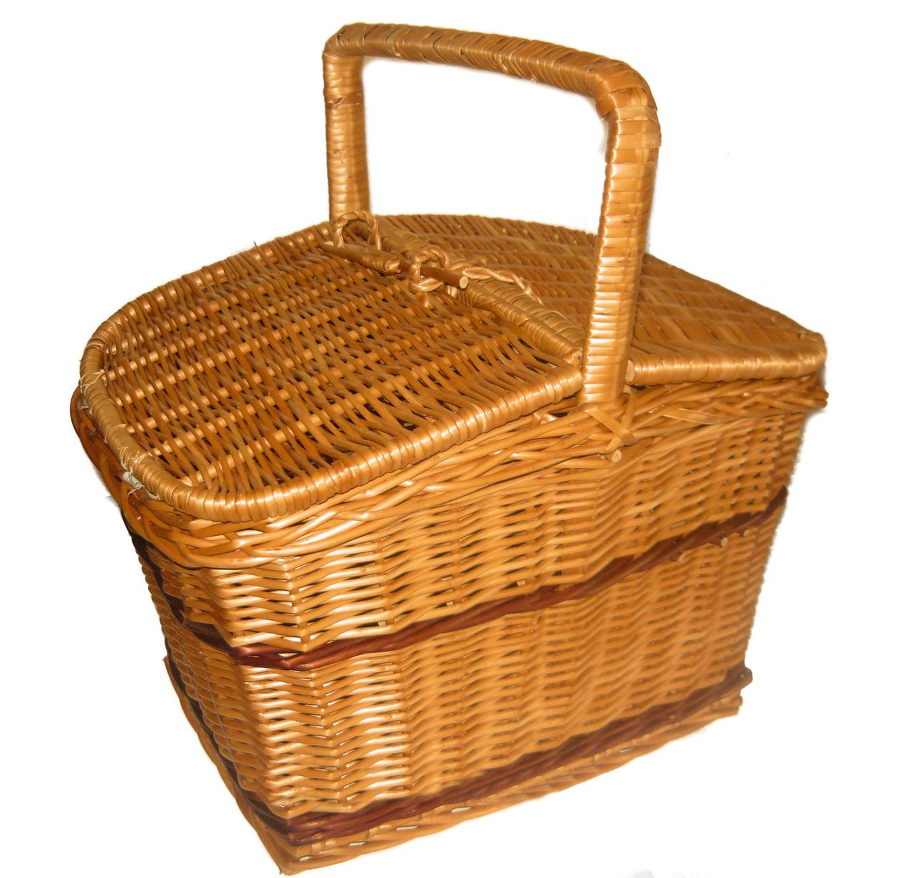 Плетена корзина для пікніка Корал Ромео (2194)