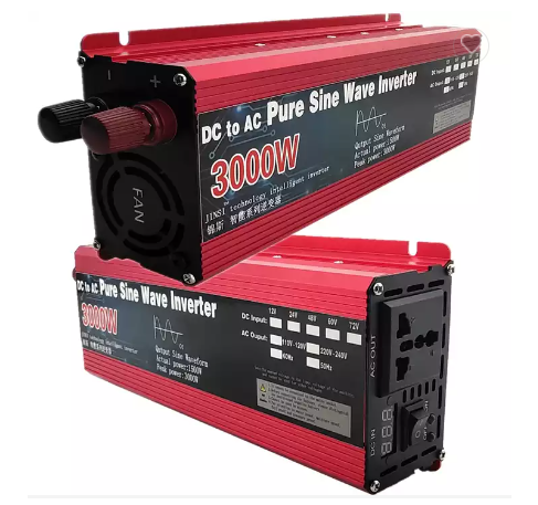 Инвертор Pure Sine Wave Inverter 12-220В 3000 Вт - фото 6