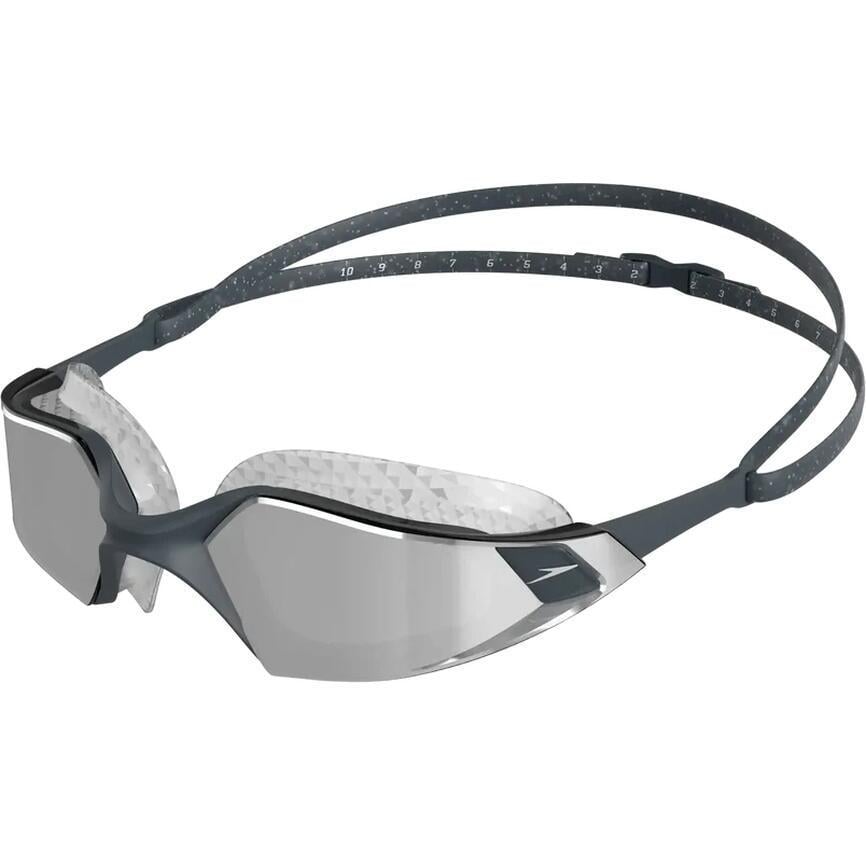 Очки для плавания Speedo AQUAPULSE PRO MIRROR GOG AU Серо-серебряный (8-12263D637)