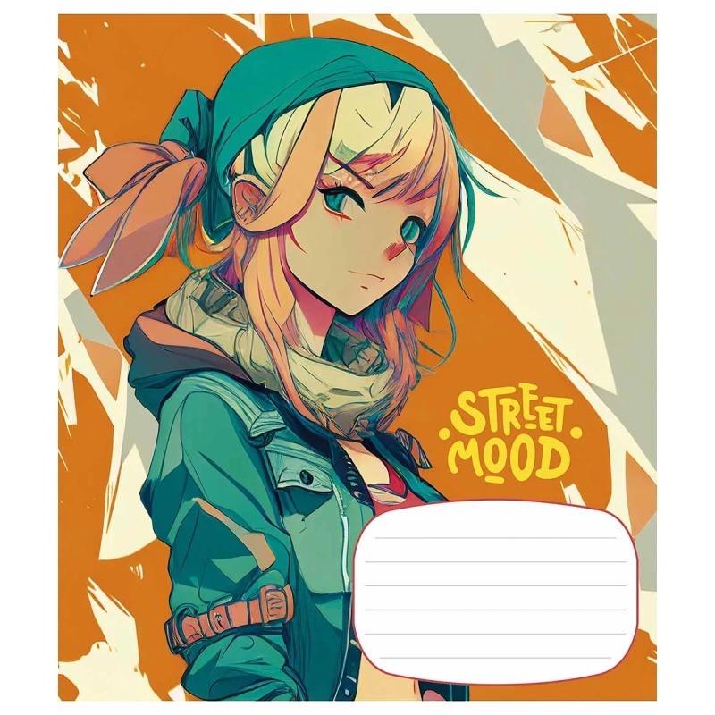 Зошит учнівський "Manga style" 024-3272L-4 в лінію 24 аркуша