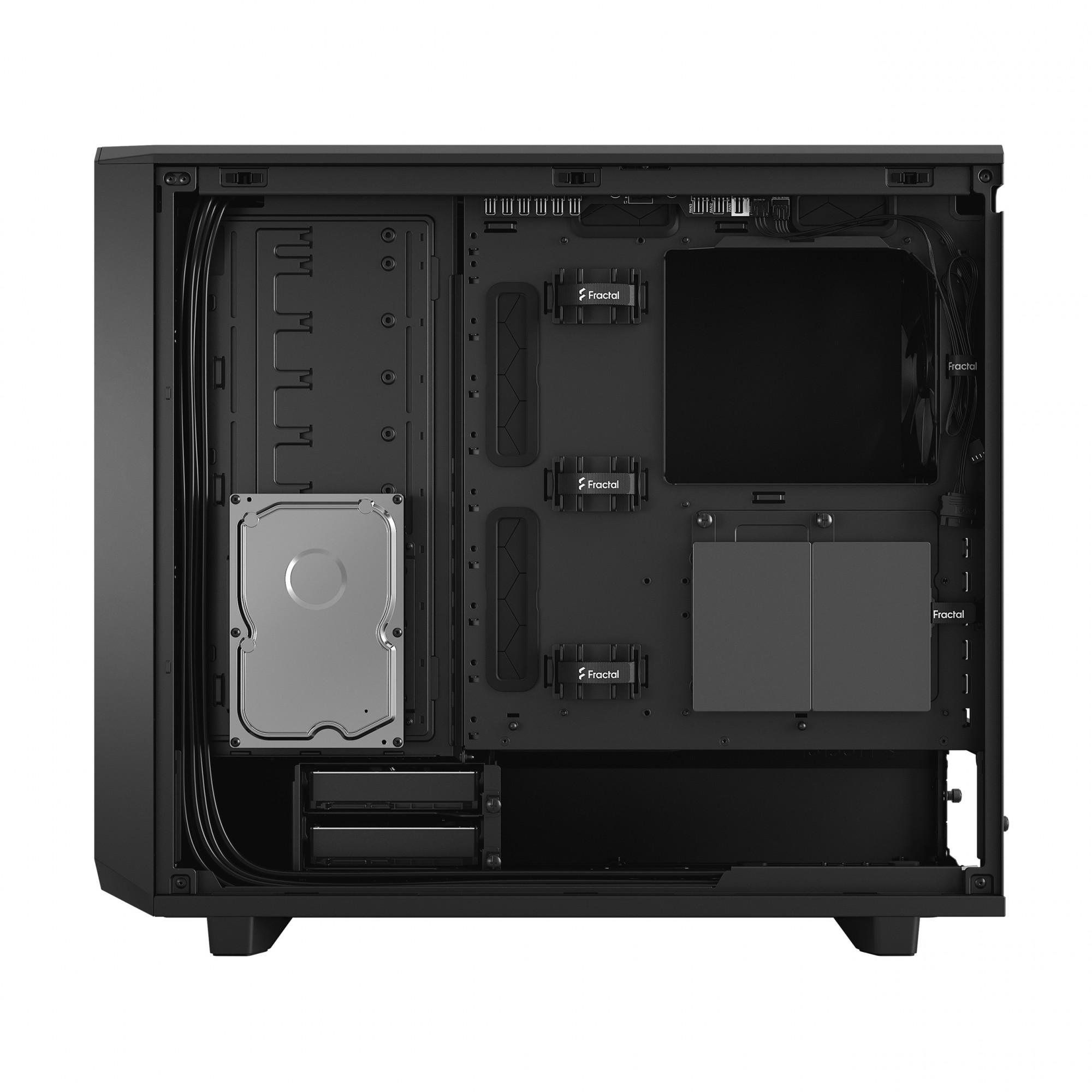 Корпус Fractal Design Meshify 2 Compact Solid Black (a7ea9f61) - фото 5