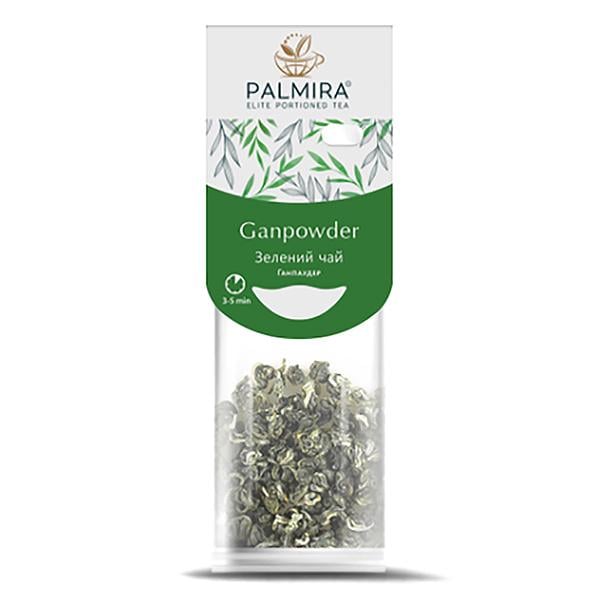 Чай зелений Palmira Ганпаудер T-cup пакетированный 10 саше по 2,4 г