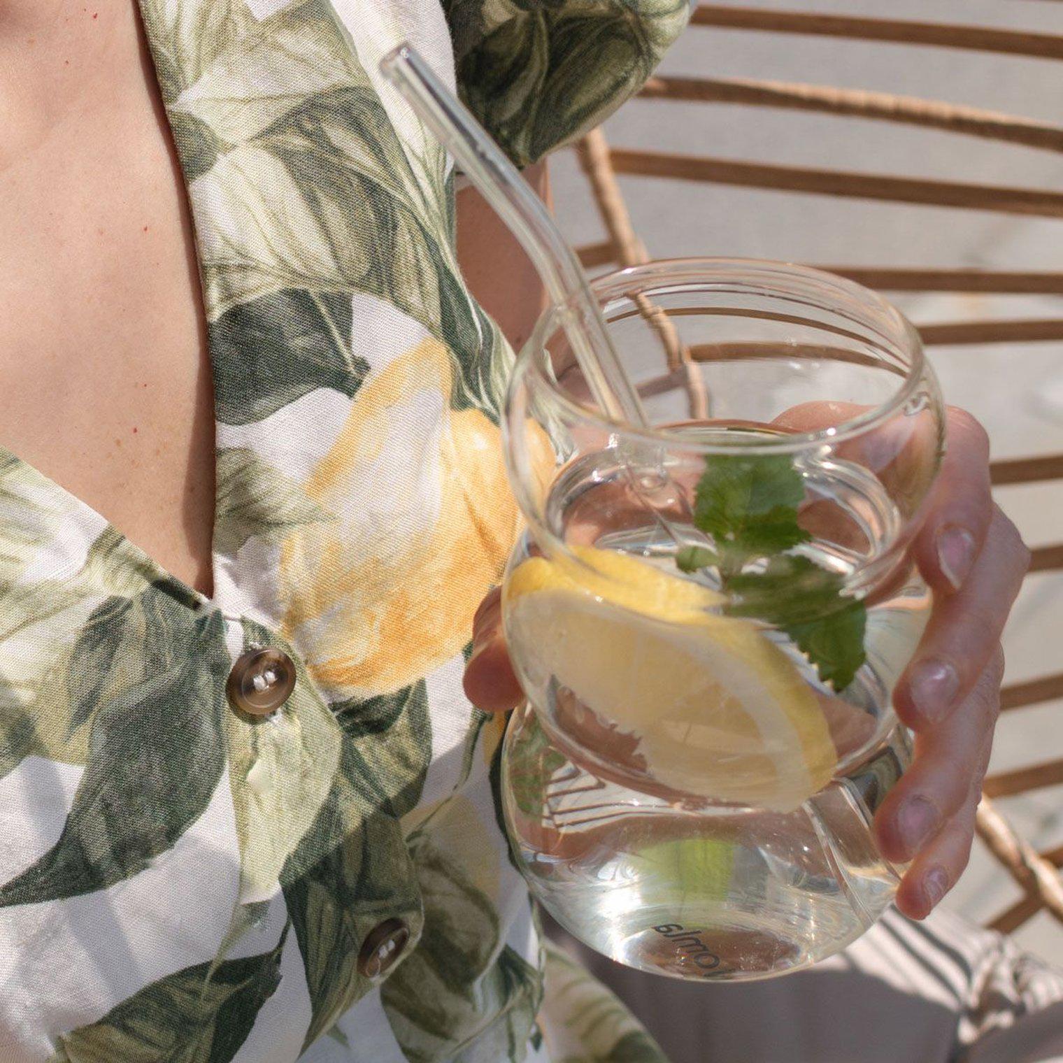 Склянка Homla BUBBLY 500 мл Прозорий (227400) - фото 6 Склянка Homla BUBBLY 500 мл Прозорий (227400) - фото 6