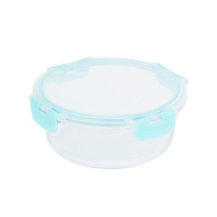 Пищевой контейнер GIPFEL 50984 стеклянный с крышкой AVALANCHE 18х7,4 см/900 мл (2645725)