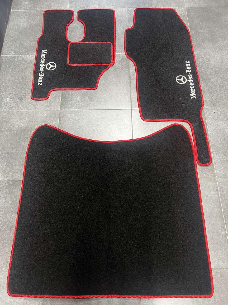 Коврики автомобильные ворсовые в салон для Mercedes-Benz Actros