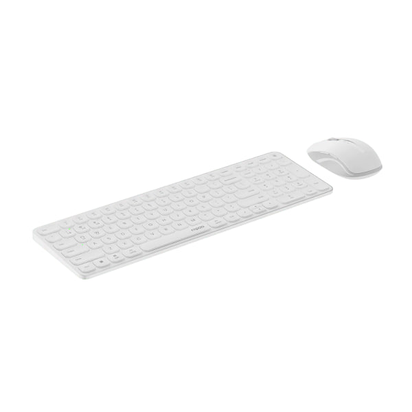 Комплект бездротовий RAPOO 9350S клавіатура/миша з акумулятором 2400DPI Білий (2644783082) - фото 3 Комплект бездротовий RAPOO 9350S клавіатура/миша з акумулятором 2400DPI Білий (2644783082) - фото 3