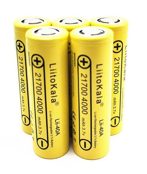 Акумулятор високострумовий LiitoKala lii-40A 21700 Li-Ion 4000 mAh 20A (12202252) - фото 3