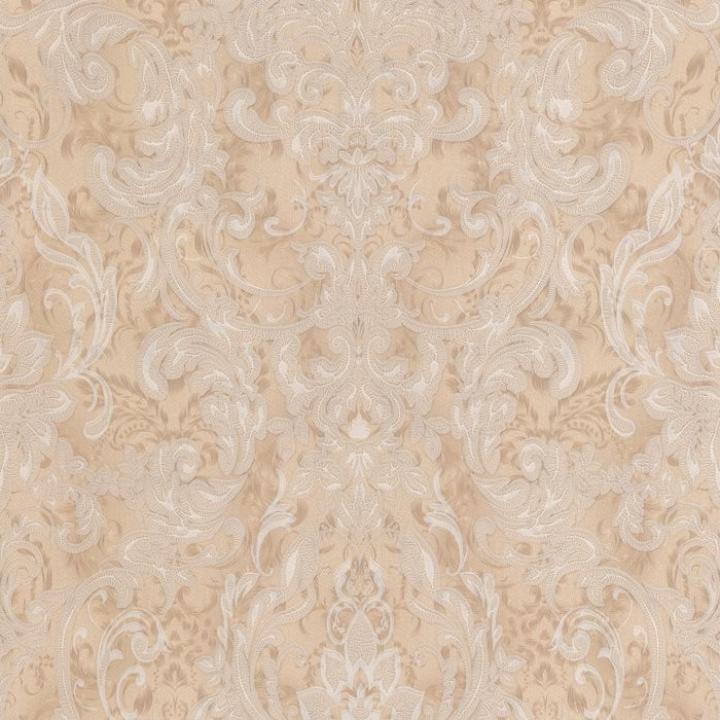 Обои виниловые на флизелиновой основе P+S international Damask Crepe 02153-22 Коричневый