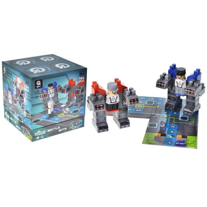 Конструктор qbee QB300-102 Block&Steps Бої Роботів 44 дет. (31955602)