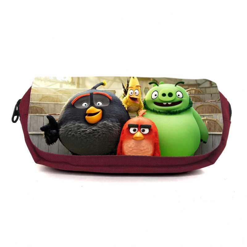 Пенал школьный Angry Birds ANG-0022 Бордовый (2044915758)