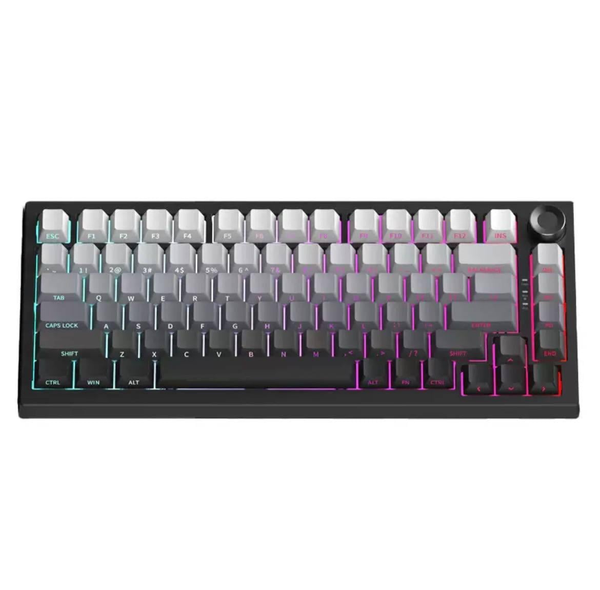 Клавиатура механическая Bluetooth К81 75% RGB геймерская с подсветкой комбинированное подключение (2928926870)