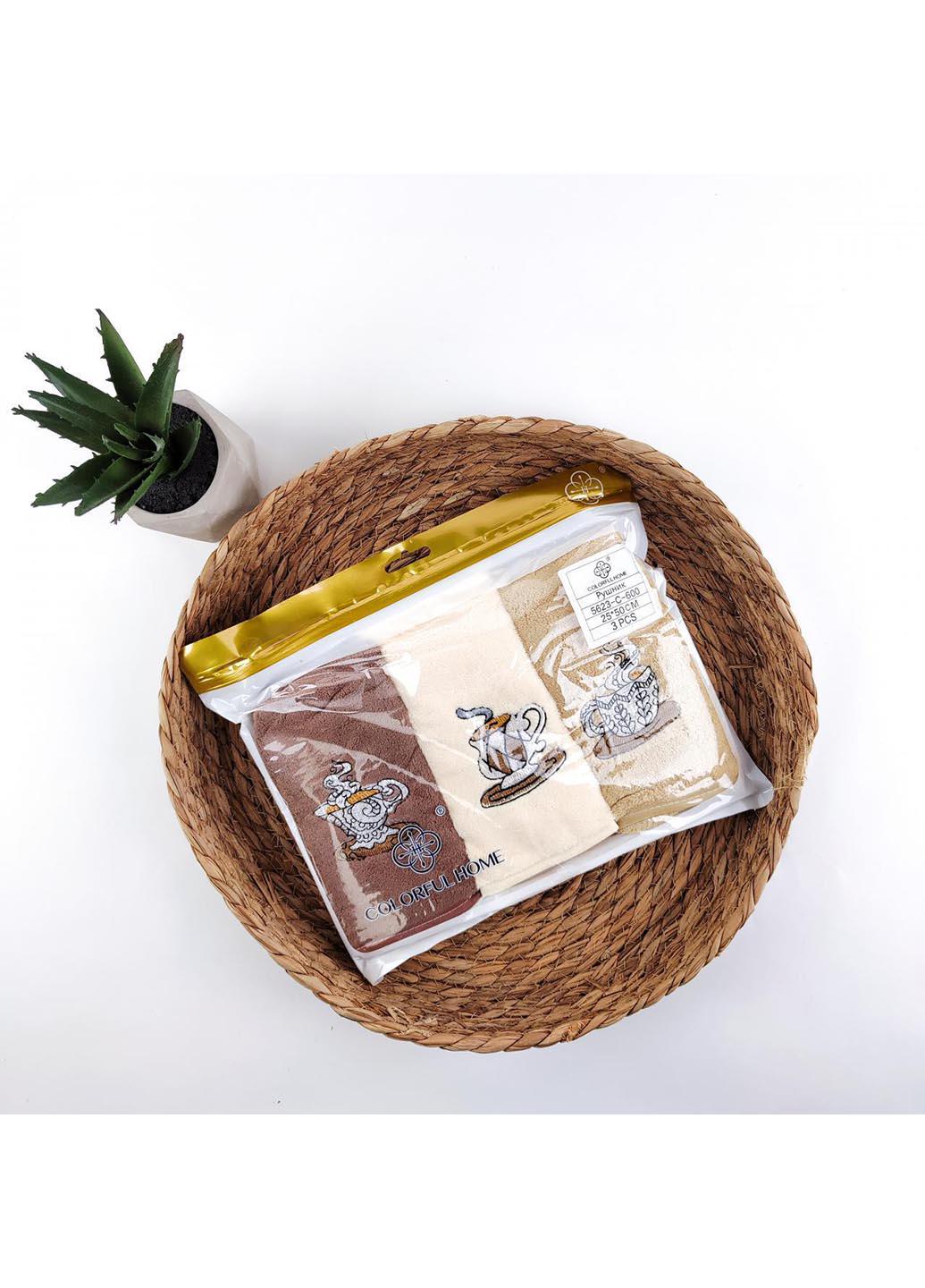 Набор кухонных салфеток 3 шт. 50х25 см (815)